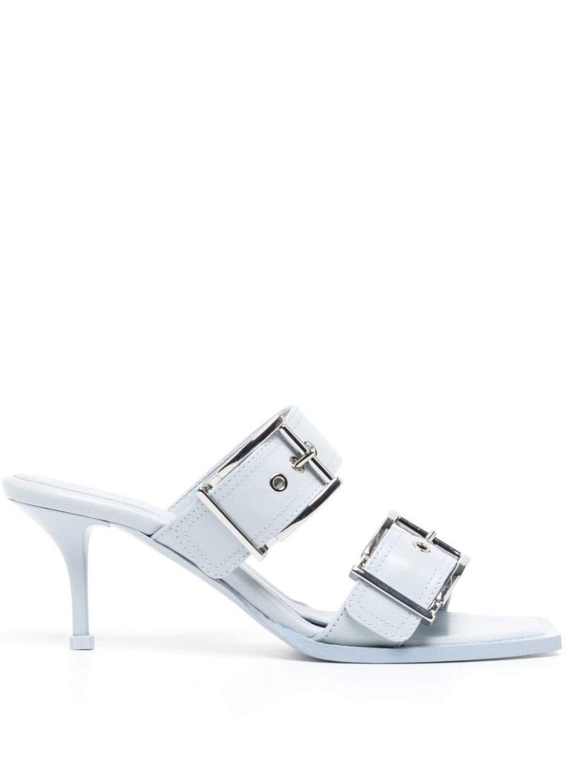 

Alexander McQueen босоножки с пряжками, синий