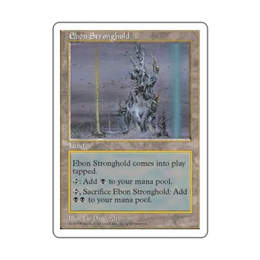 

CCG Эбеновая крепость (U), MTG - 5th Edition
