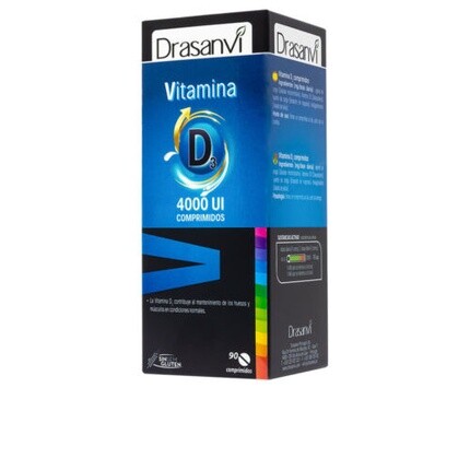 

Питание Drasanvi Unisex Витамина D3 4000 Ui 90 Comprimidos