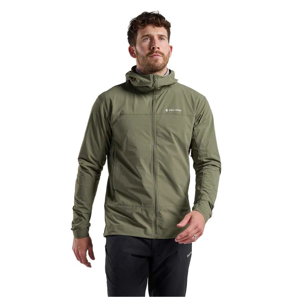 

Толстовка Montane Tenacity Nano full zip, зеленый
