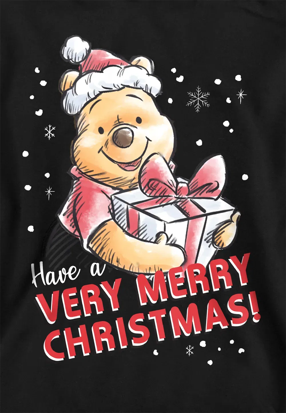 Детская худи Winnie The Pooh, черная, Disney, черный — фото 2
