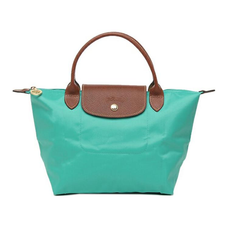 

LONGCHAMP Холщовая сумка Le Pliage, сумка для пельменей, маленькая женская синяя