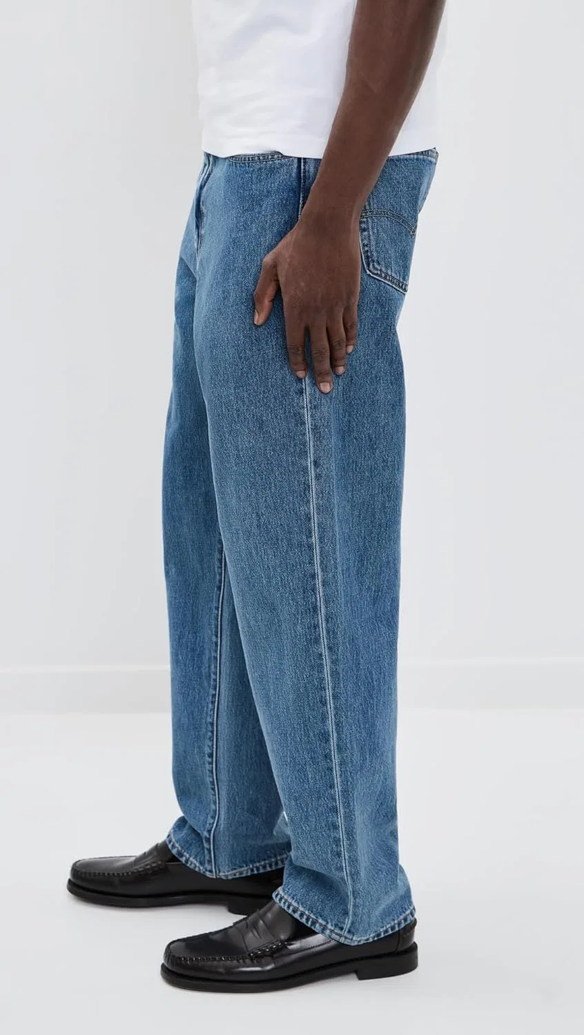Джинсы свободные Levi's, синий — фото 4