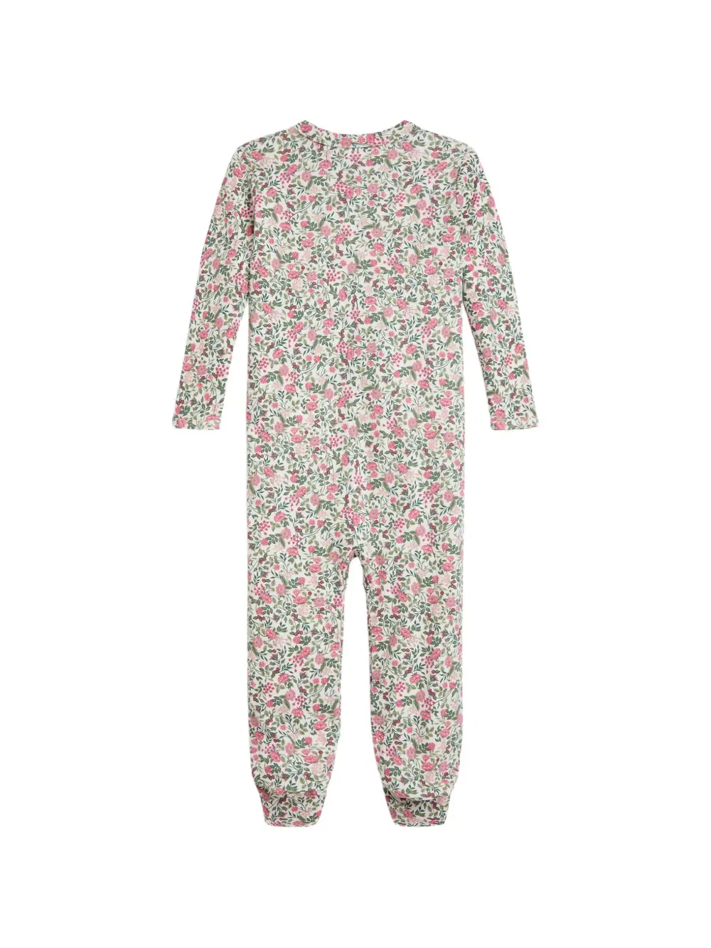 Пижама с цветочным принтом Polo Ralph Lauren Kids, белый — фото 2