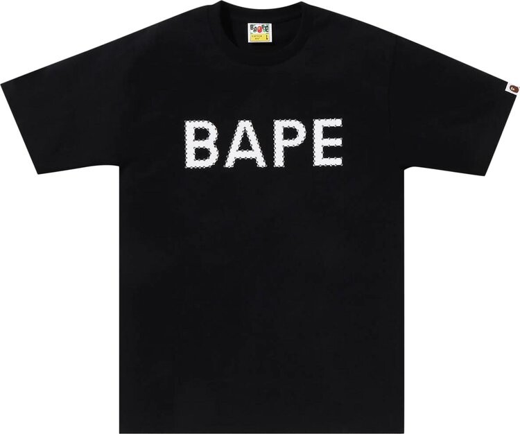 

Футболка BAPE Crystal Stone Logo 'Black', черный