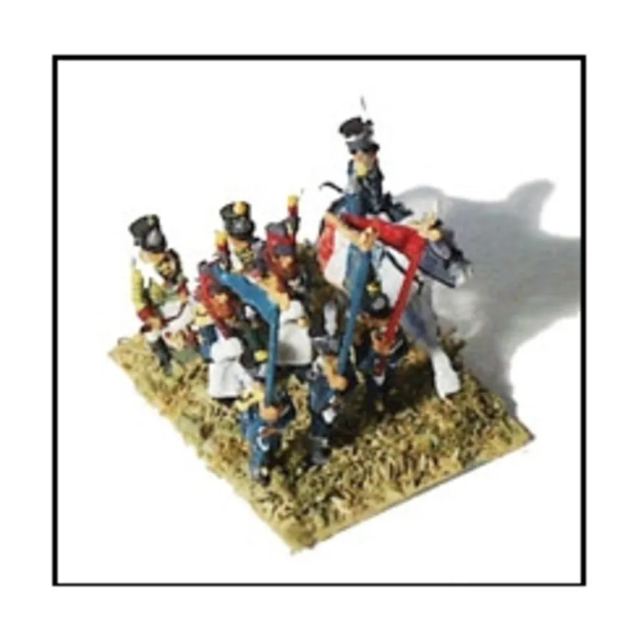 

Пехотное командование Лежера, Micro Force Napoleonic Figures - French Command (10mm)