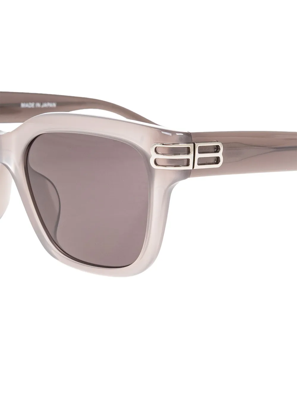 Солнцезащитные очки Casino в квадратной оправе Balenciaga Eyewear, розовый — фото 3