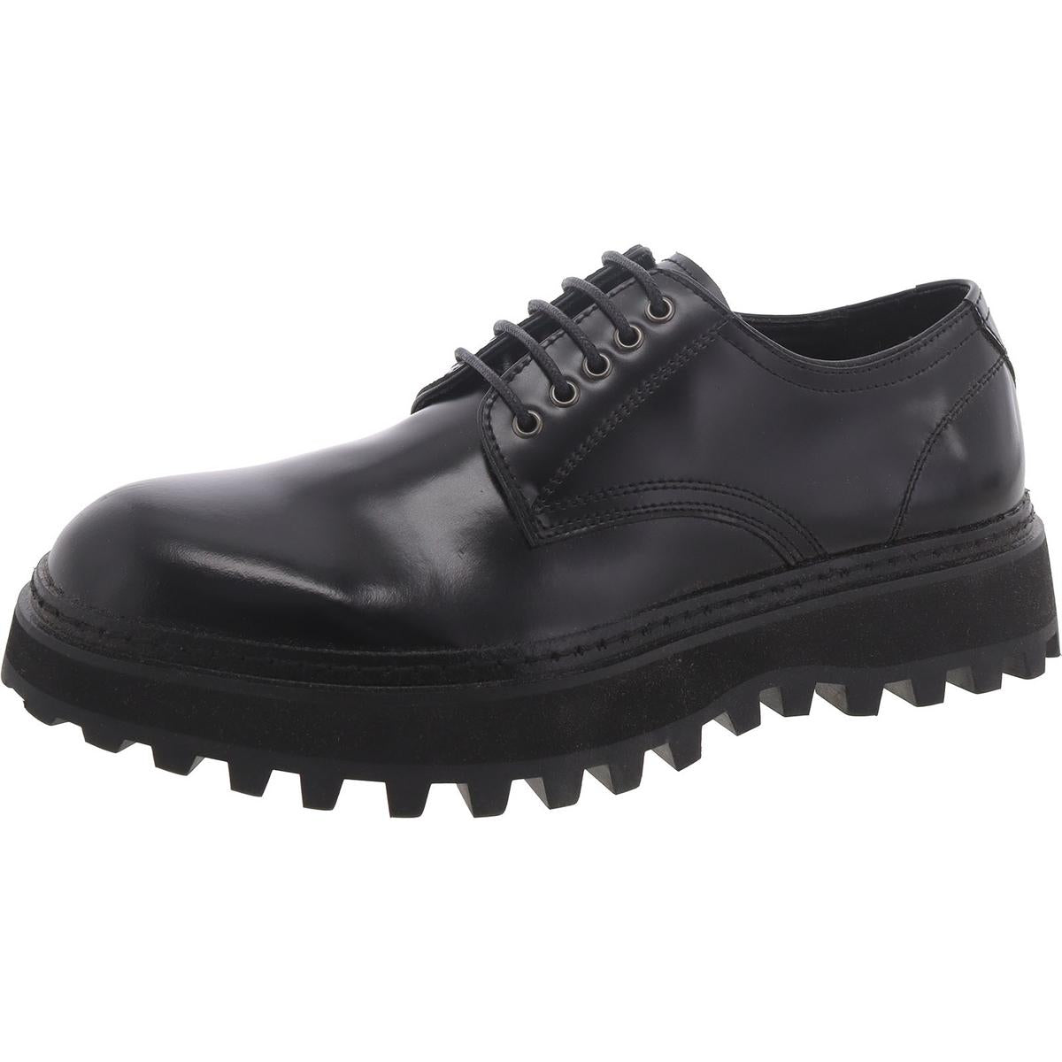 

Мужские кожаные туфли-дерби Torrin на шнуровке Steve Madden, цвет black box