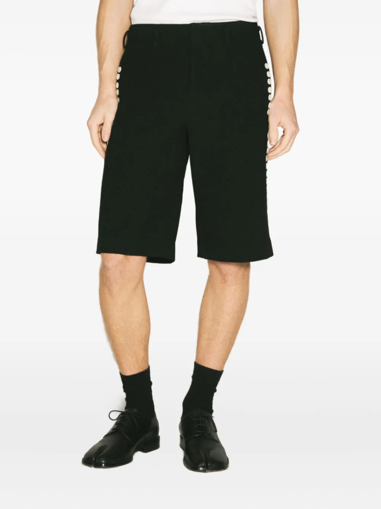 

Шорты Comme des Garçons Homme Plus с пуговицами, черный
