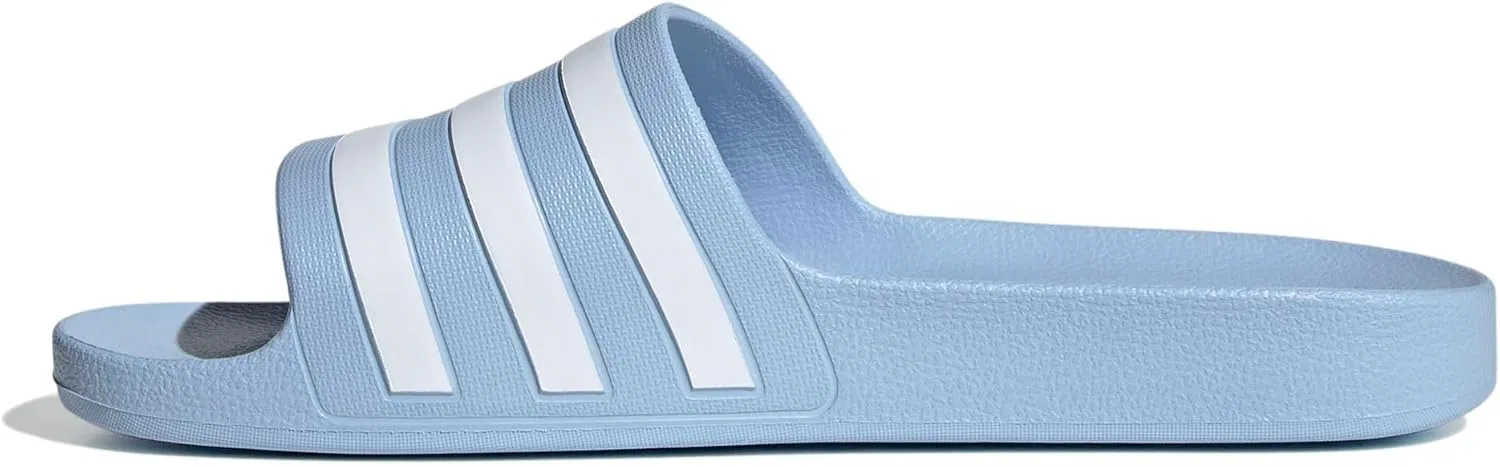 Спортивные сандалии-слайды adidas, голубой/белый