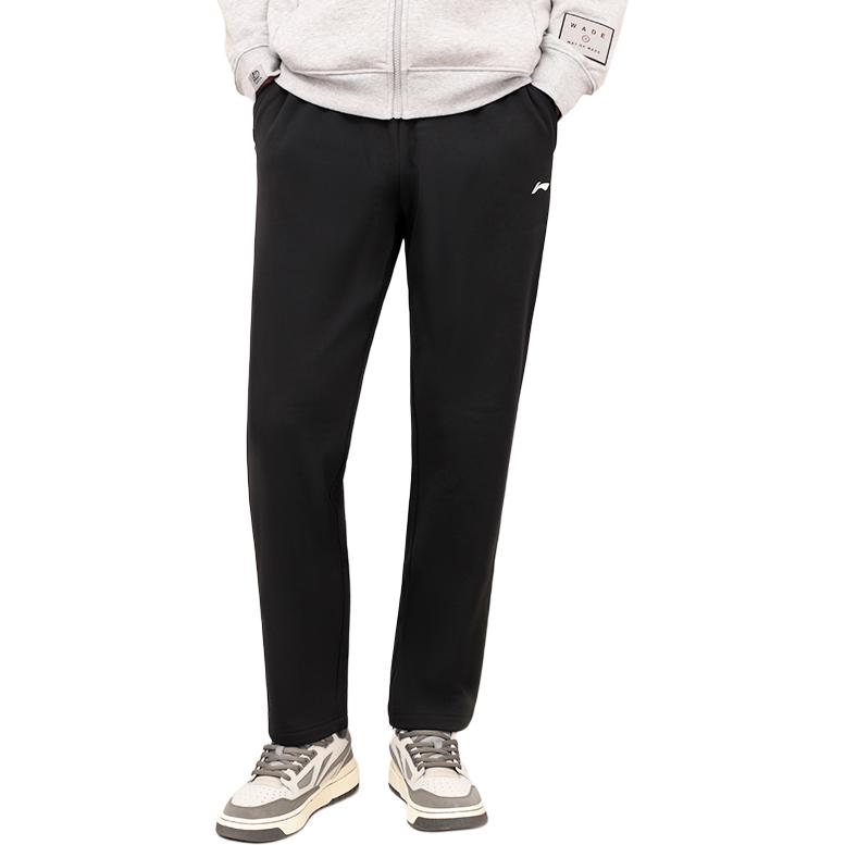 

Трикотажные спортивные брюки LiNing Sports Life Collection, мужские, черные