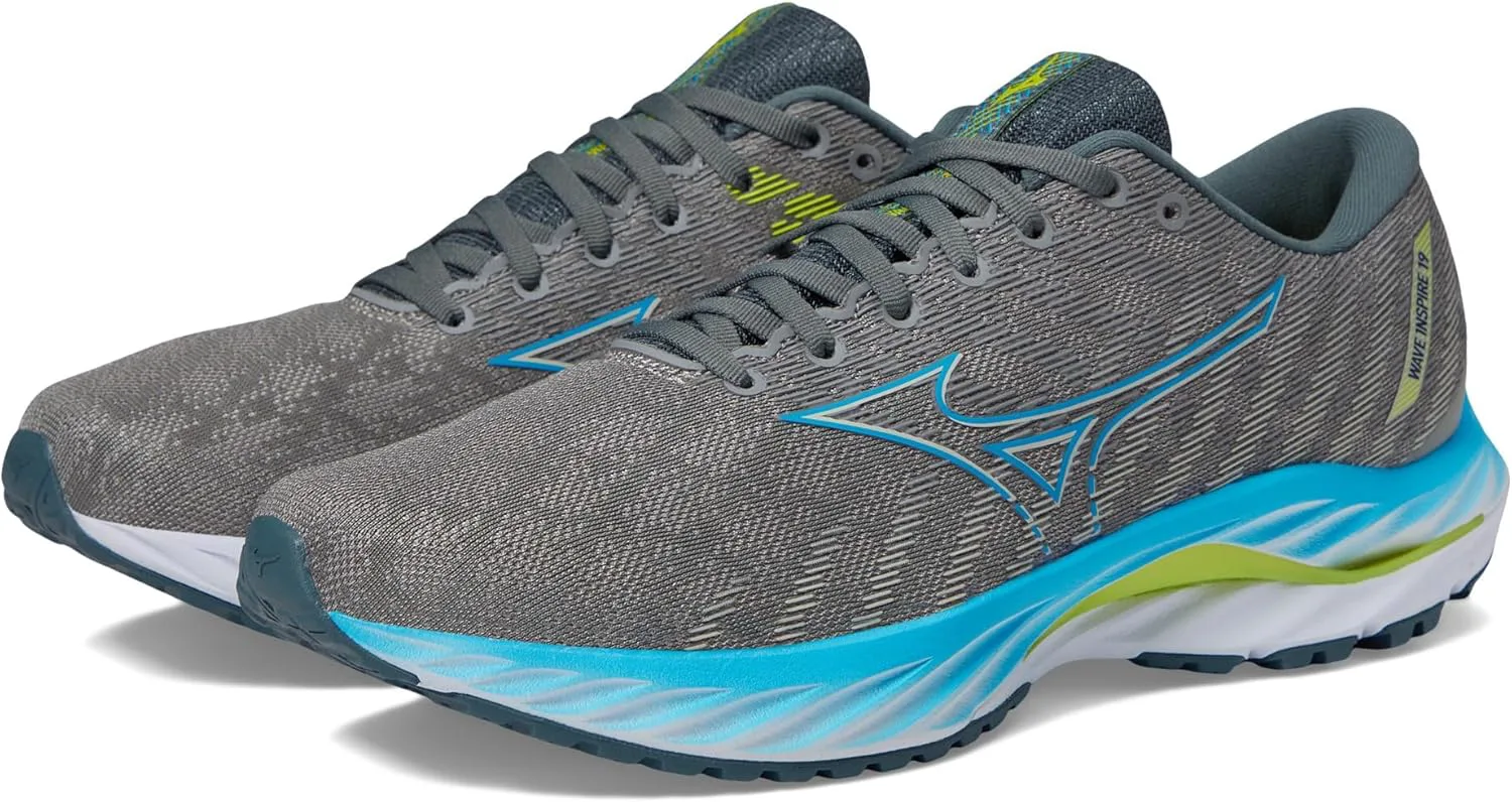 

Мужские кроссовки Mizuno Wave Inspire 19, серый/синий