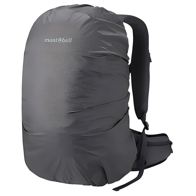 

MONTBELL Полиуретановый туристический рюкзак для активного отдыха Унисекс Темно-серый, Dark Gray