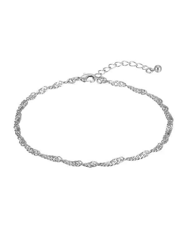 

Женский браслет-цепочка серебристого тона 2028, gray