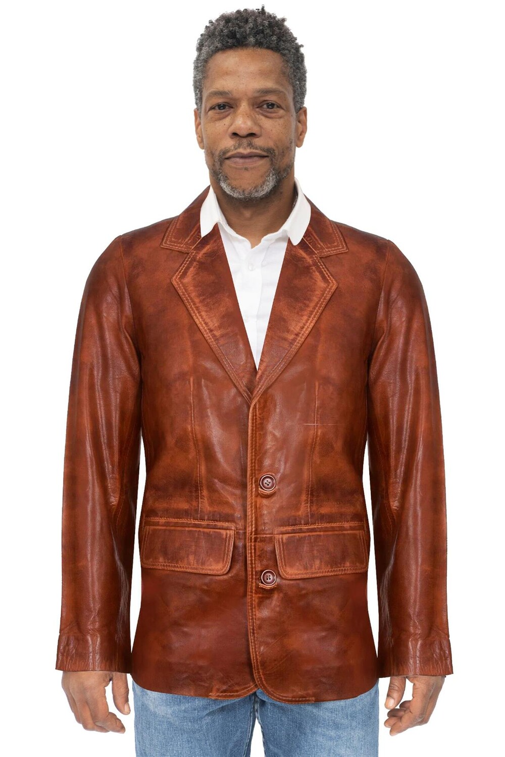 

Кожаный пиджак сантьяго Infinity Leather, коричневый