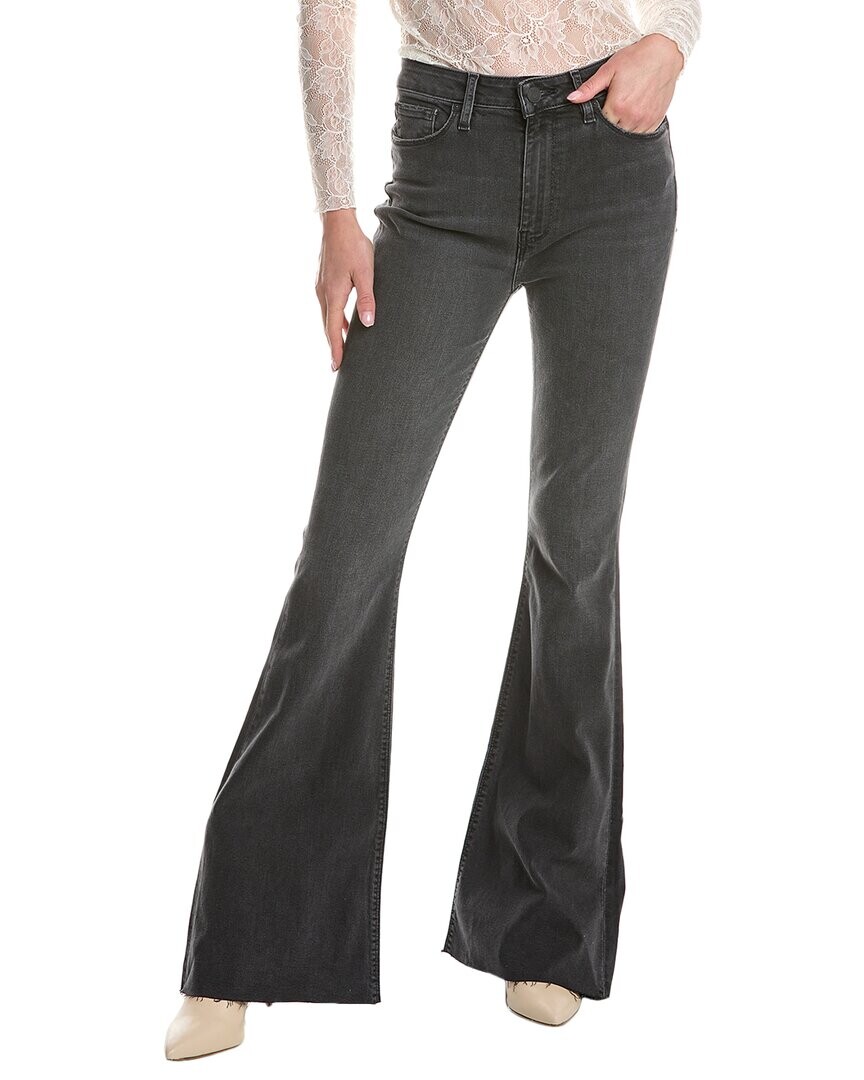 

HUDSON Jeans Черные расклешенные джинсы Holly с высокой посадкой, черный