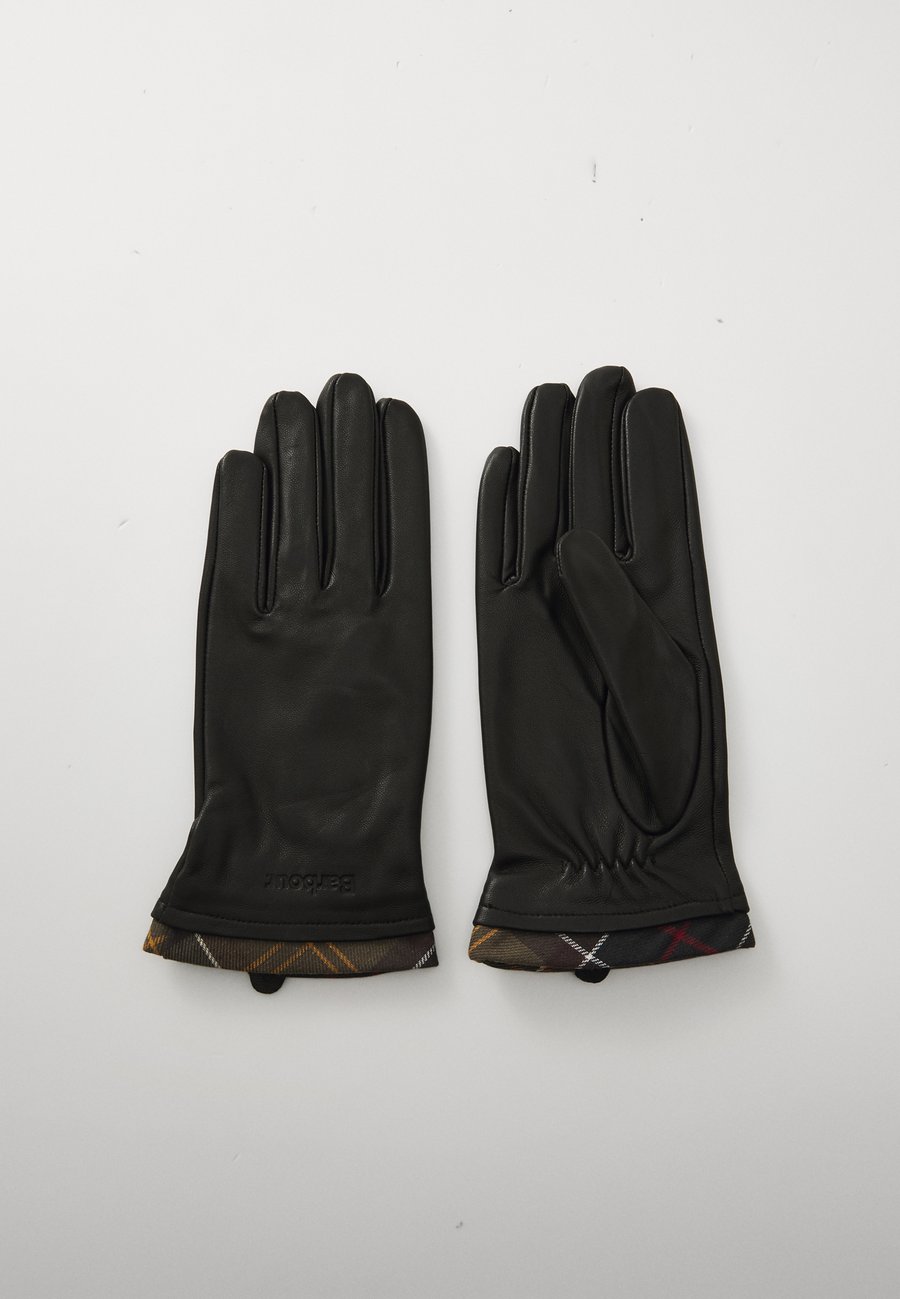 

Перчатки Barbour TARTAN TRIMMED GLOVES, Black/Classic/Black