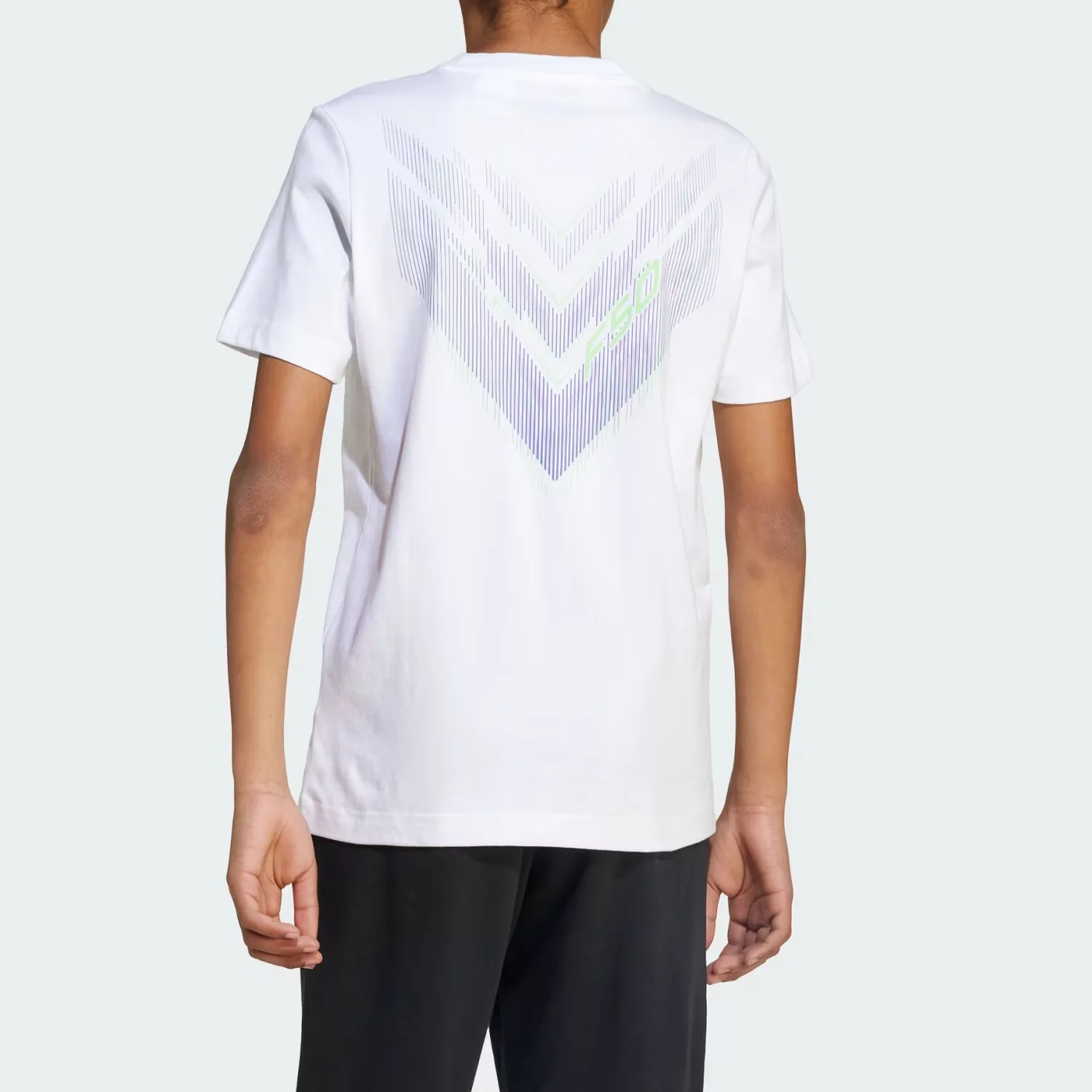 Детская футболка Top F50 Series Teenagers Adidas, белый — фото 3
