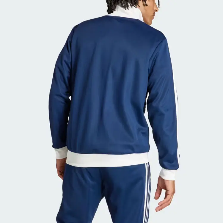 Adidas Originals Классический спортивный топ Adidas Adicolor Beckenbauer, Night Blue — фото 4
