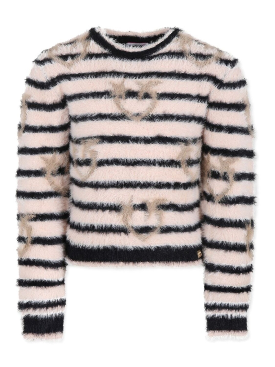 

Свитер Pinko Kids Love Birds с принтом, нейтральный