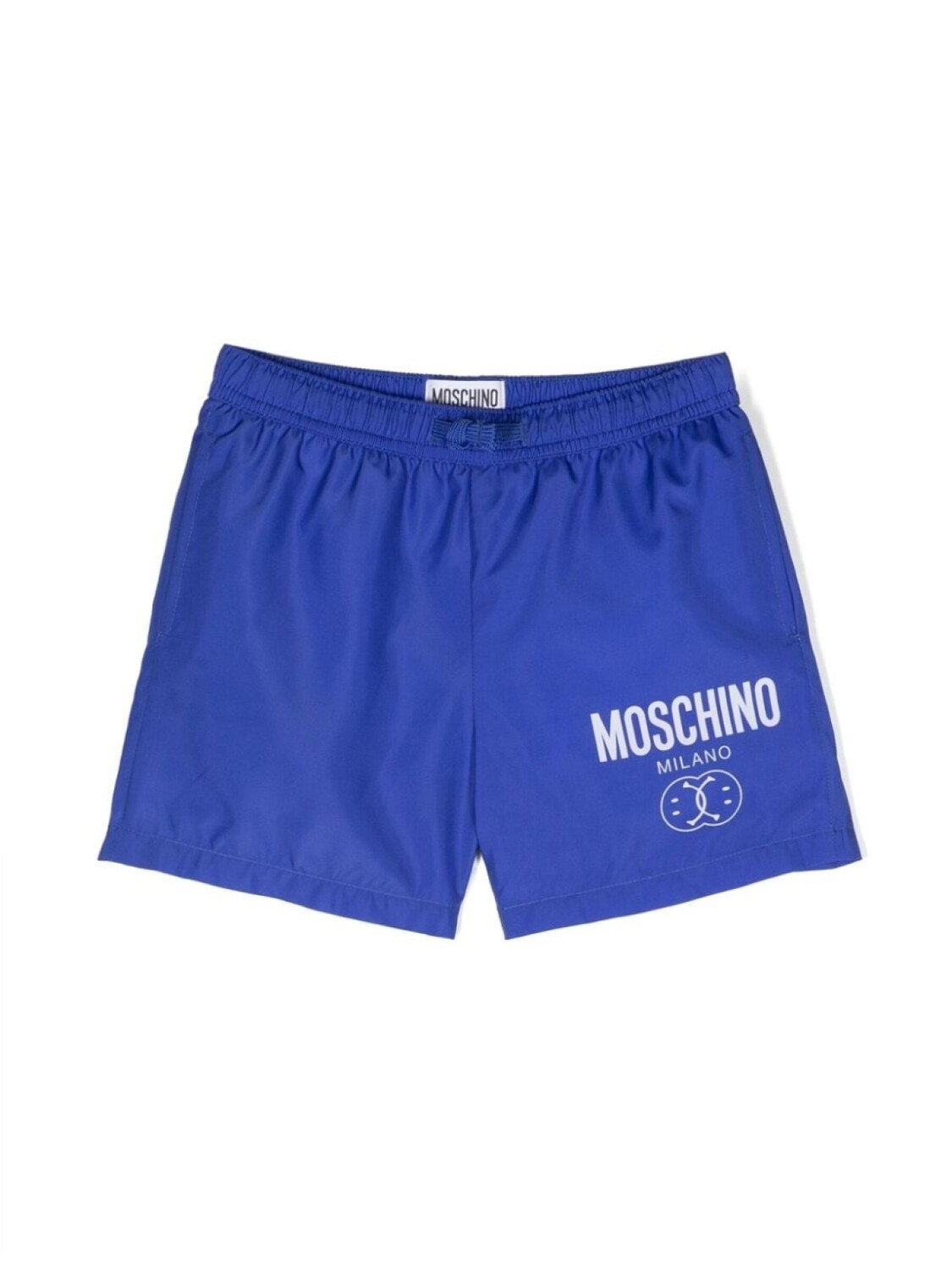 

Moschino Kids плавки-шорты Smiley с логотипом, синий