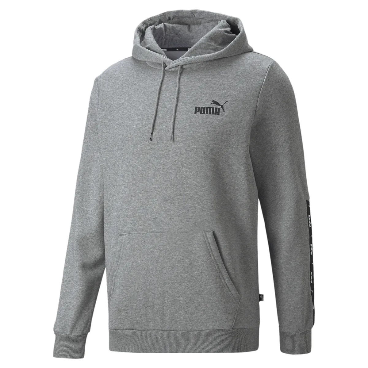 

Толстовка PUMA "Essentials+ Tape Hoodie Men", серый