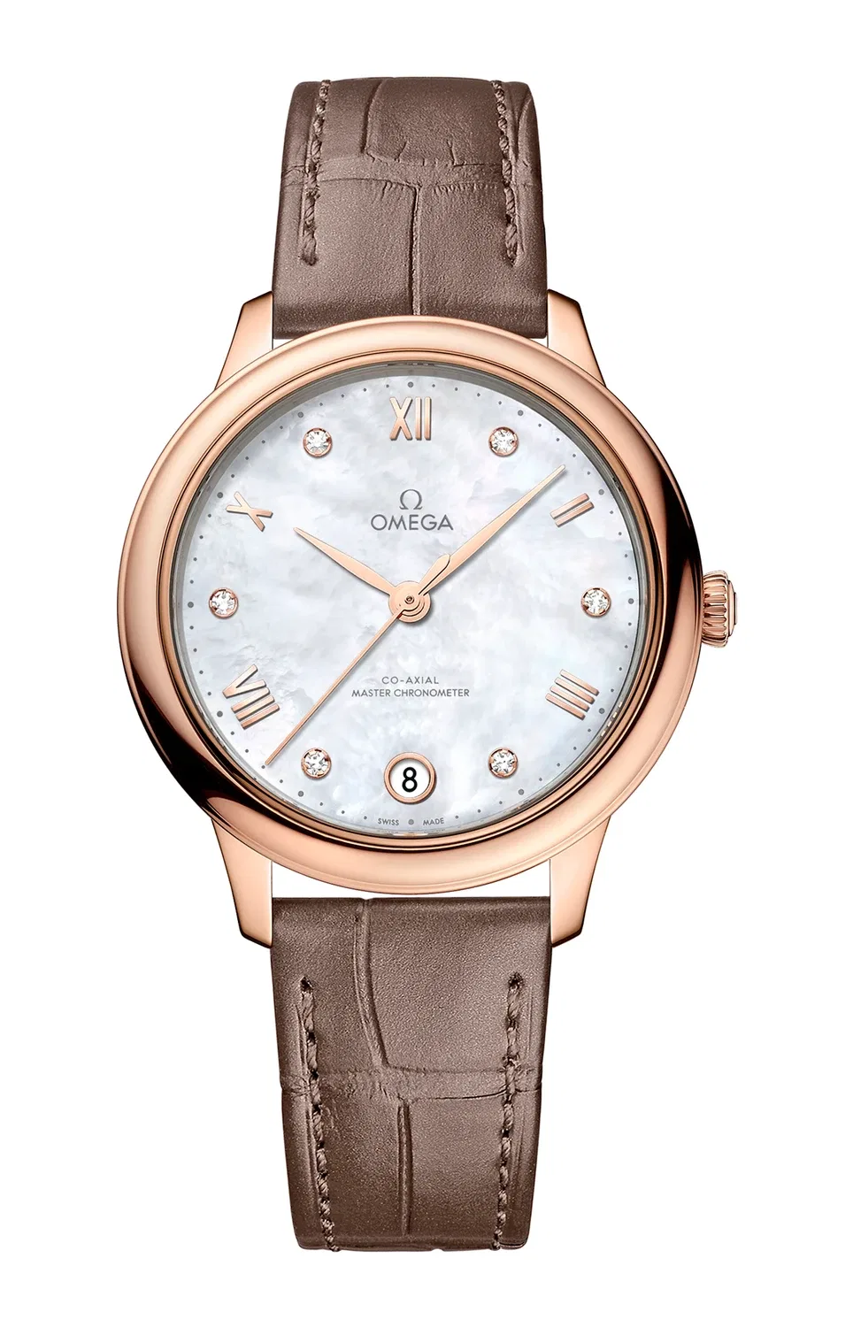 DE VILLE PRESTIGE CO‑AXIAL MASTER CHRONOMETER 34 ММ - 434.53.34.20.55.001 OMEGA, золотой
