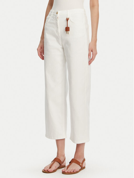

Джинсы regular fit PJ-87D-51E2 Elisabetta Franchi, белый