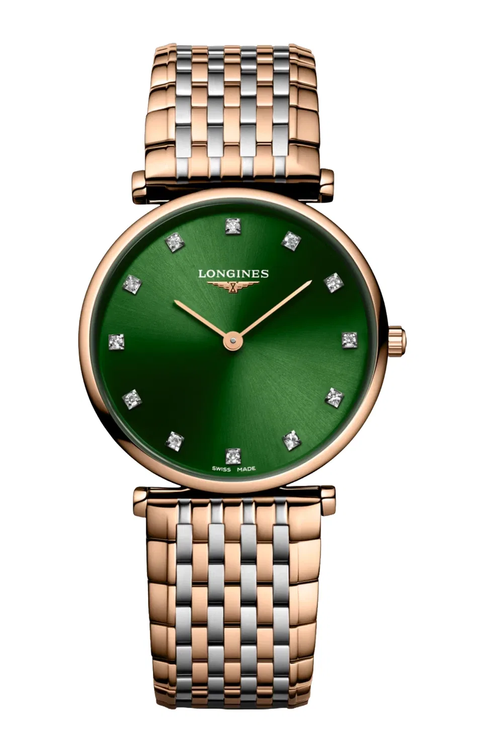 Ла Гранд Классик де Лонжин - L4.512.1.08.7 LONGINES, зеленый