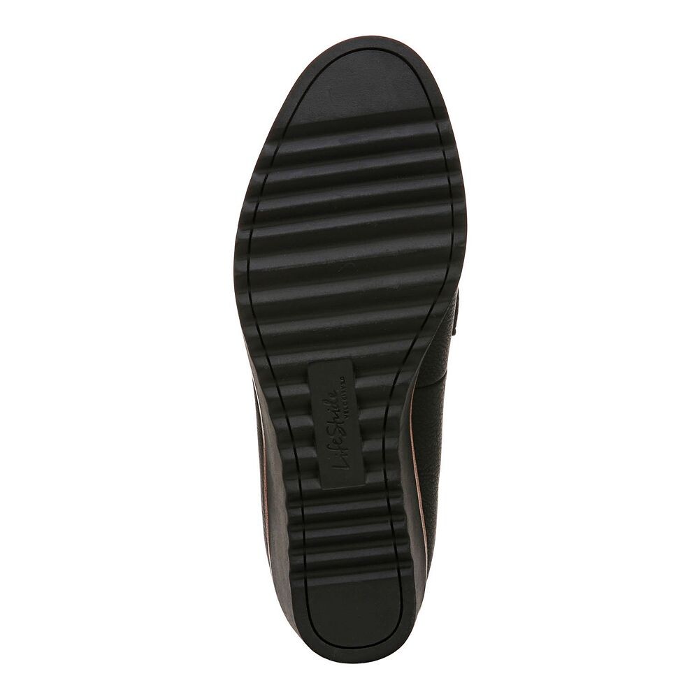 LifeЖенские лоферы на танкетке Stride Zed LifeStride, цвет Dark Tan — фото 4