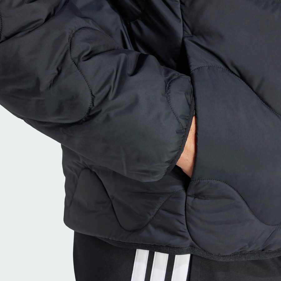Спортивная куртка ADIDAS SPORTSWEAR Nuganic, черный — фото 4