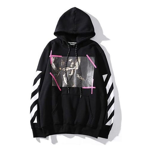 

Толстовка OFF-WHITE Religious Painting Men Black/Pink, черный