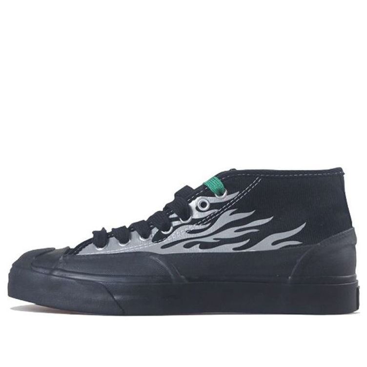 

Кеды Converse ASAP Nast x Jack Purcell Mid 'Silver Flames', черный