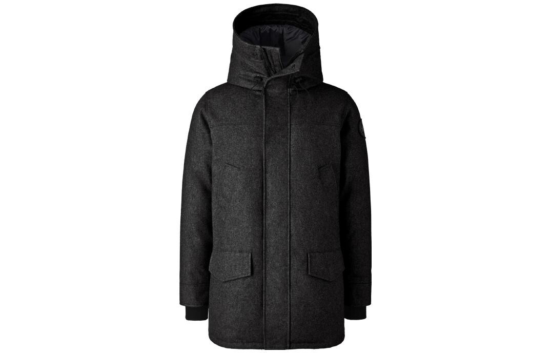 

Пуховик мужской черный Canada Goose