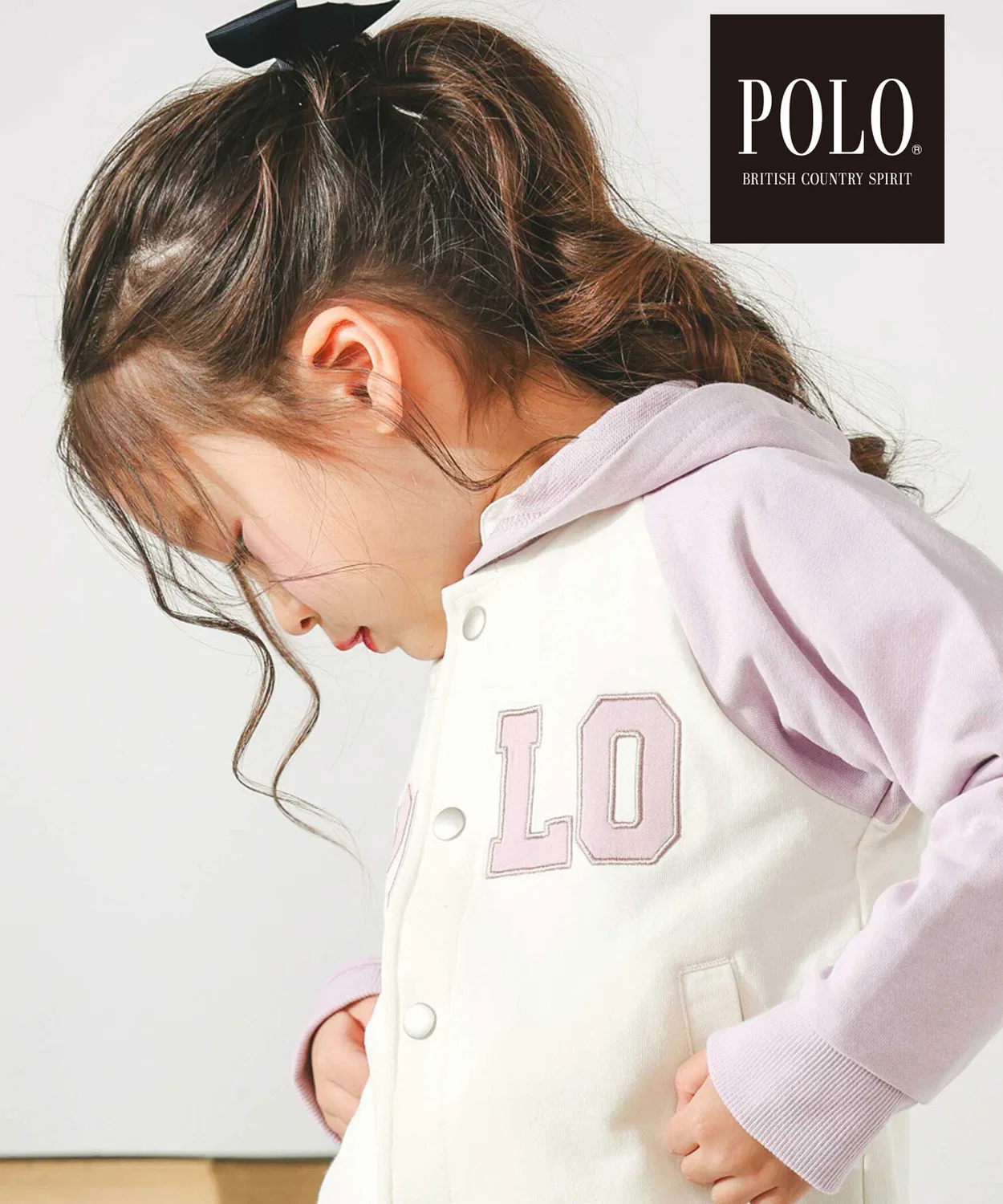 Детская кофта с капюшоном POLO BCS × SLAP SLIP, синяя — фото 4