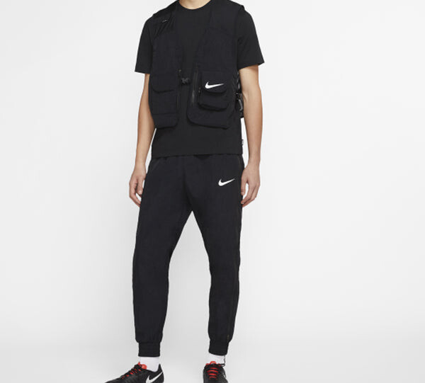 Жилет fc съемный функциональный футбольный жилет Nike, черный — фото 3