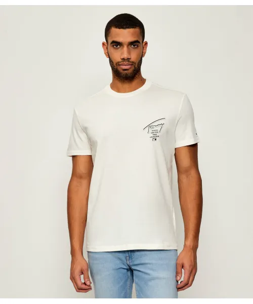 

Футболка Regular fit Tommy Jeans, бежевый