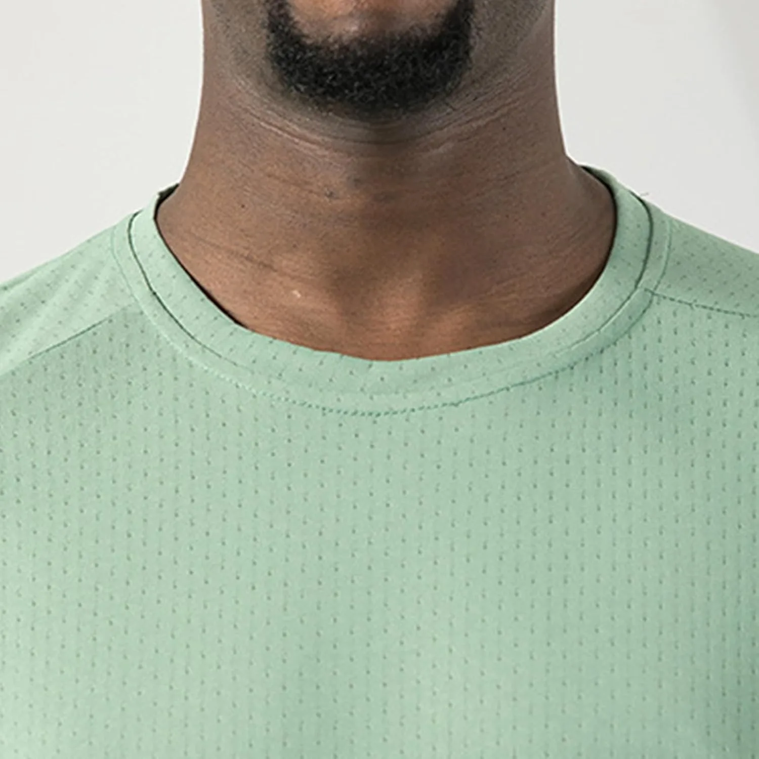 Мужская футболка с коротким рукавом Casual Fashion Crewneck, быстросохнущая, влагоотводящая — фото 2