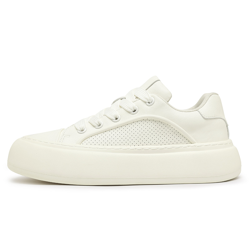 

Скользоустойчивые и дышащие мужские повседневные кроссовки Low Top SENGUIBUCK, белый