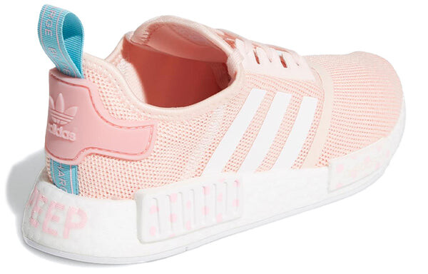 Кроссовки история игрушек 4 x nmd_r1 детские Adidas, розовый — фото 3