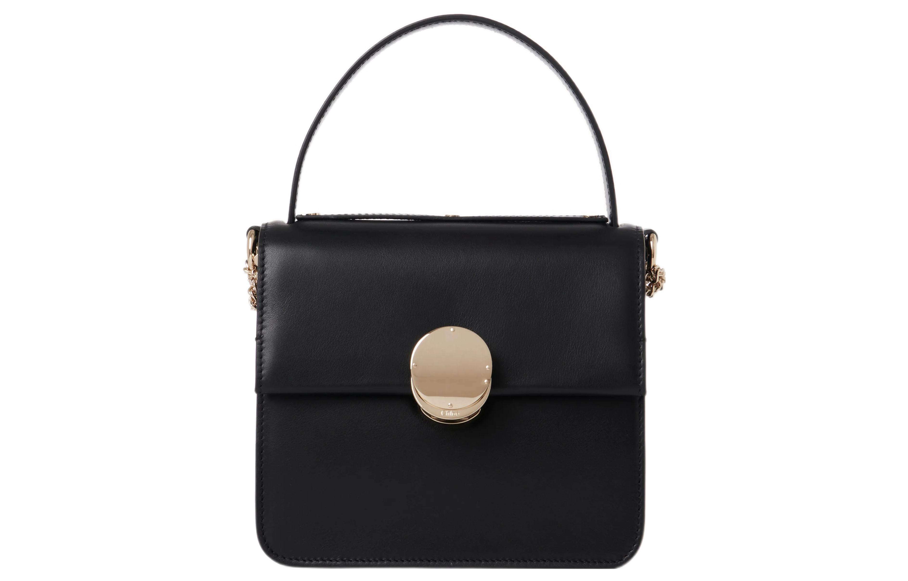 

Chloe Кожаная Сумка Через Плечо, Кроссбоди, Женская Сумка Трампетс Чёрный Chloé