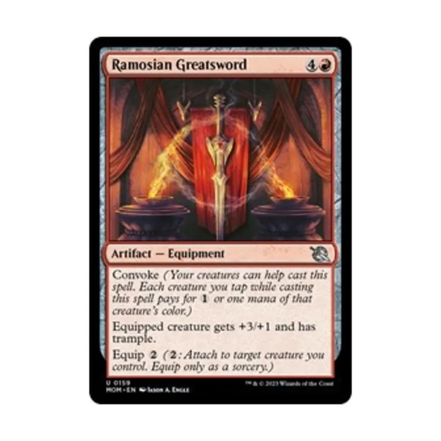 

CCG Рамосианский большой меч (U), MTG - March of the Machine