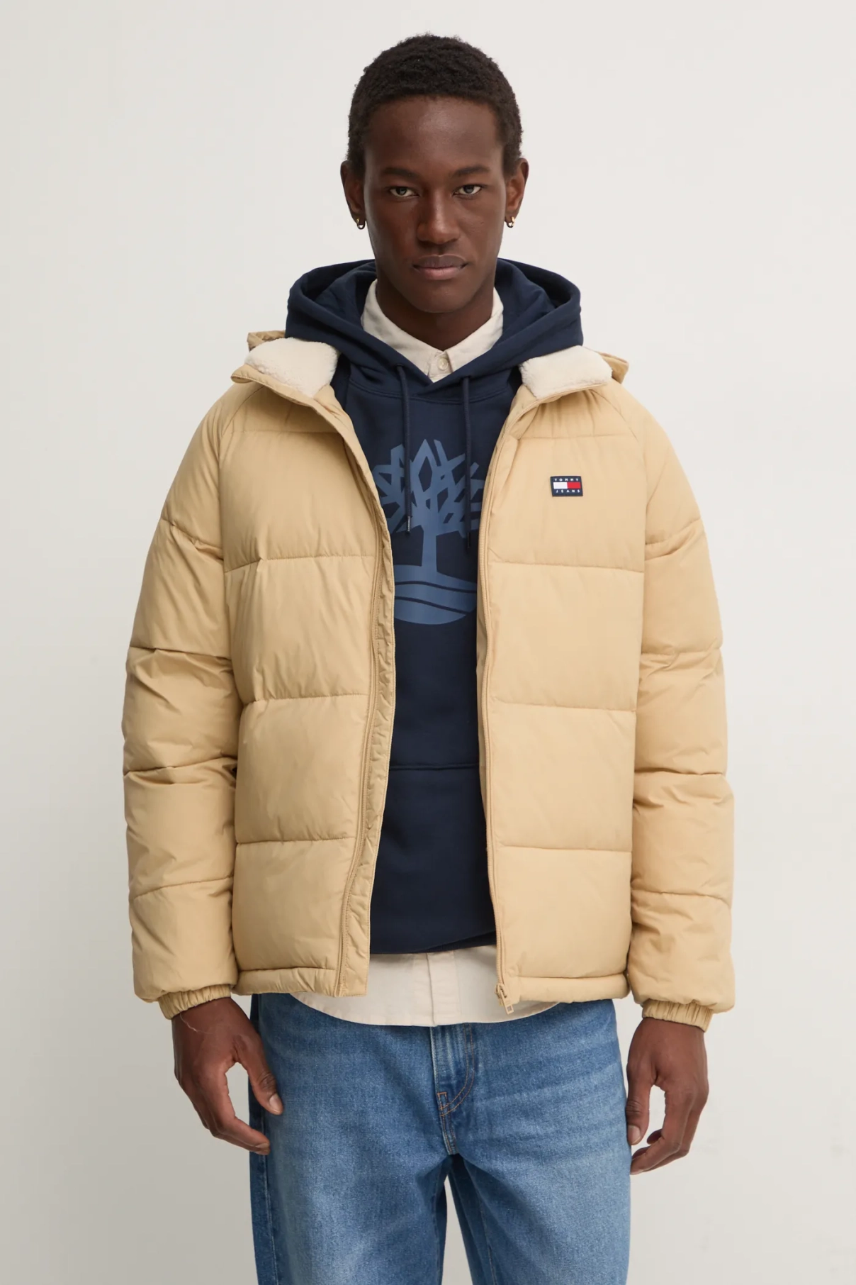 

Куртка Tommy Jeans, бежевый