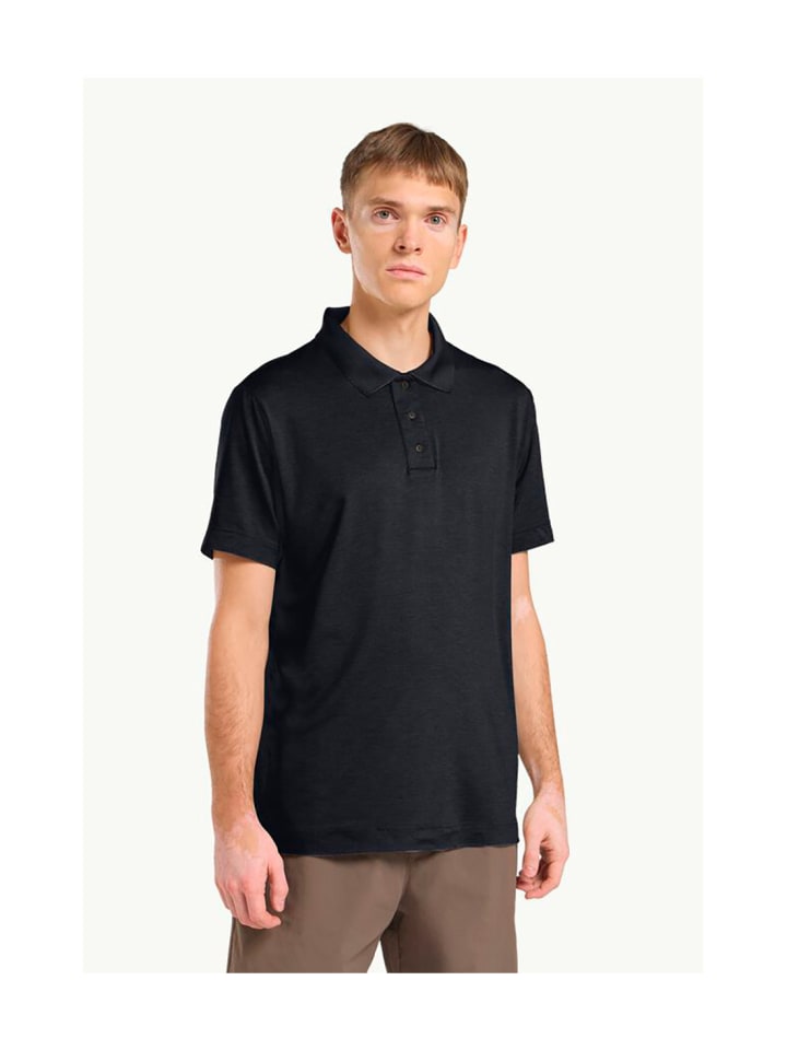 

Jack Wolfskin Поло синего цвета, Синий, Jack Wolfskin Поло синего цвета