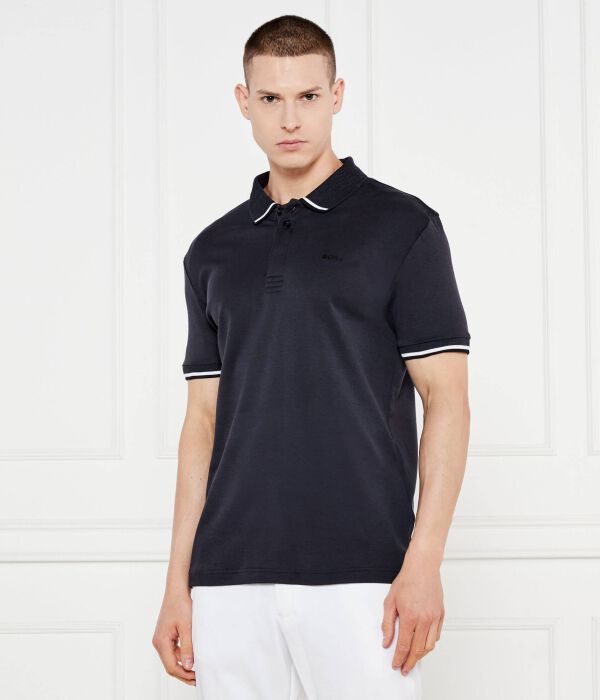 

Рубашка поло Regular fit Boss Green, синий