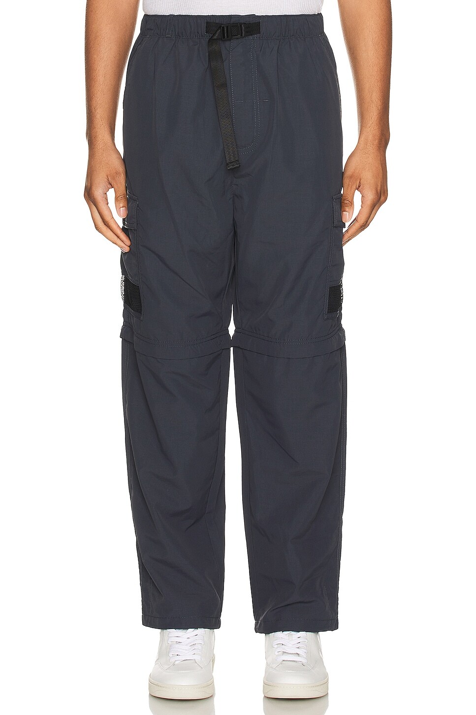 

Брюки THRILLS Big Slacker High Standards Zip Off Cargo, цвет Ebony