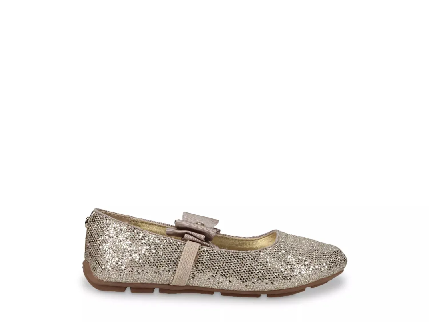 Michael Kors Rove Day Slip-On — детские, золотисто-металлические — фото 2