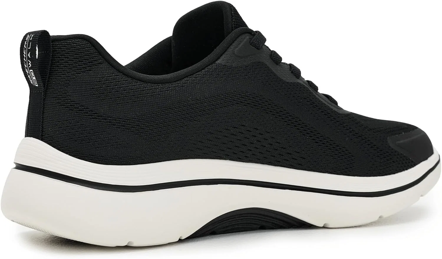 Мужские кроссовки Skechers Go Walk Arch Fit 2.0 Levy, Black White — фото 3