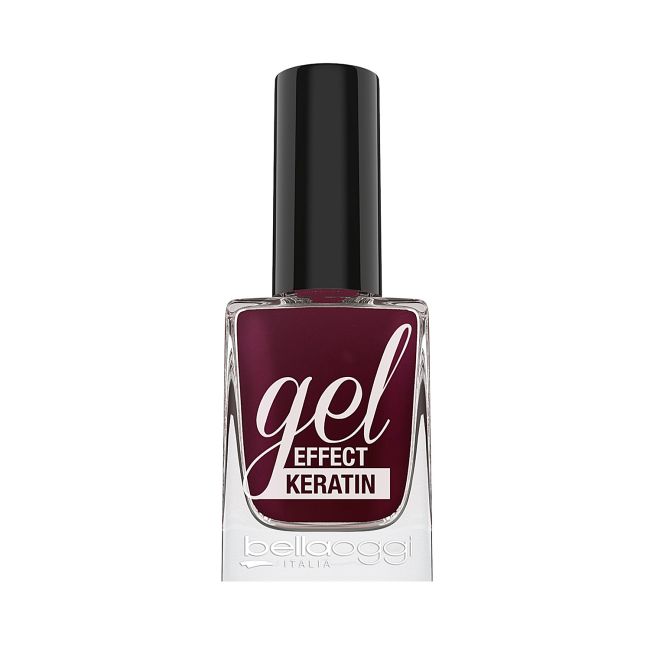 

Кератиновый лак для ногтей с эффектом геля Bellaoggi, цвет 534 dark plum, 10 мл