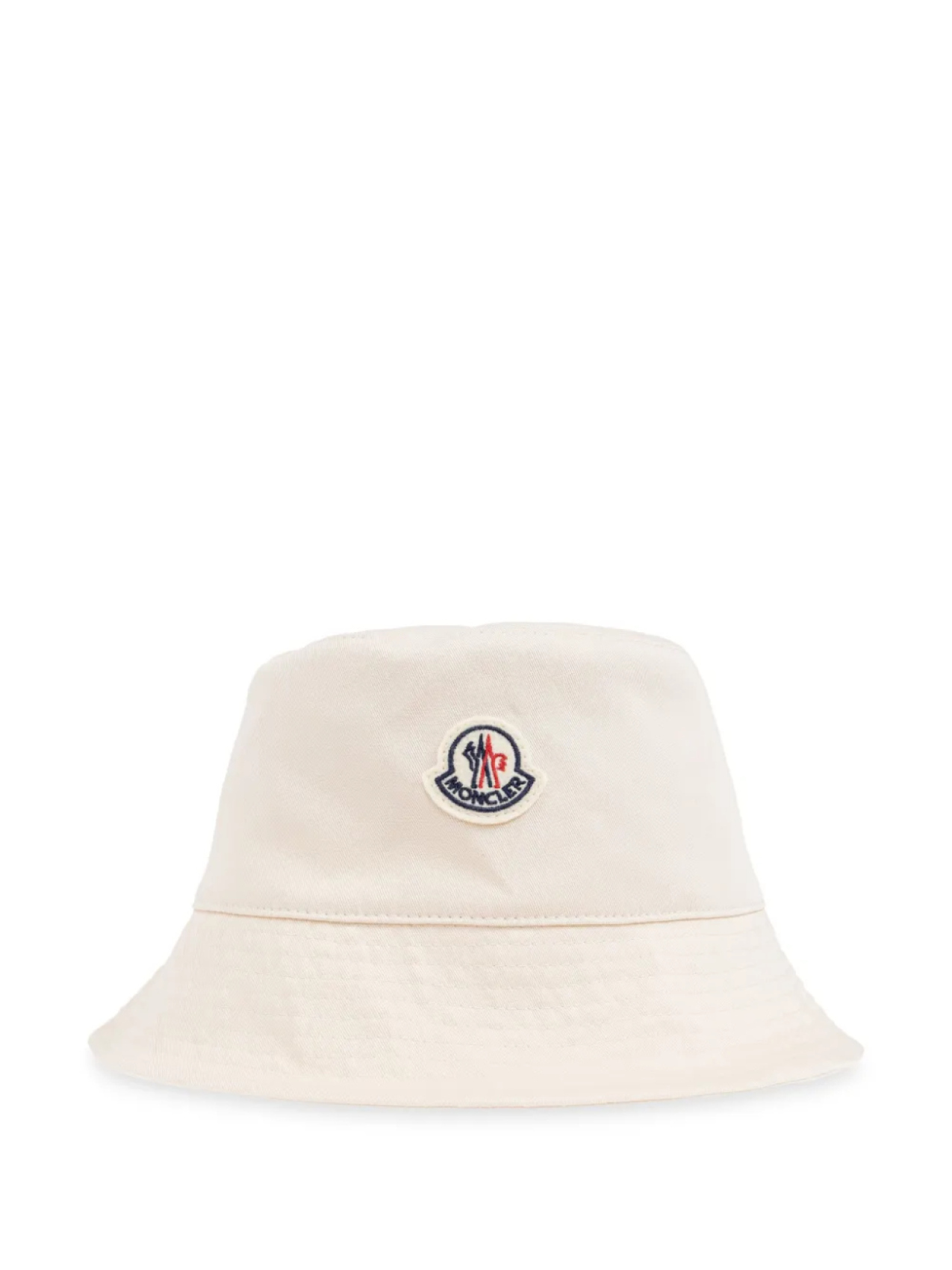 

Панама с нашивкой-логотипом Moncler, нейтральный